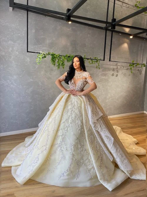 MERMAID WEDDING GOWNS WITH BLING